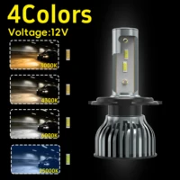 Heyword 22000lm 160W 1860 CSP chip 3000k/4300k/6000k/8000k Car LED Headlight   h4 h7 h1 LED headlights 9005 H7  h9 h11 led light - Image 2