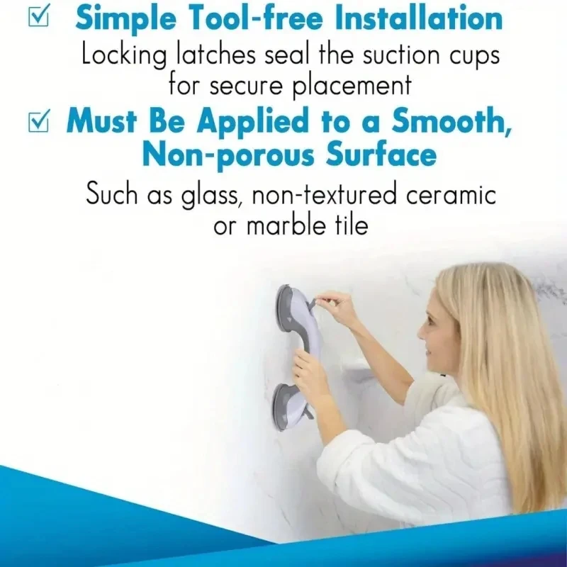 Shower Handle Grab Bars For Bathtubs And Showers