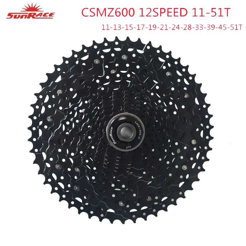 sunrace 12 speed cassette weight