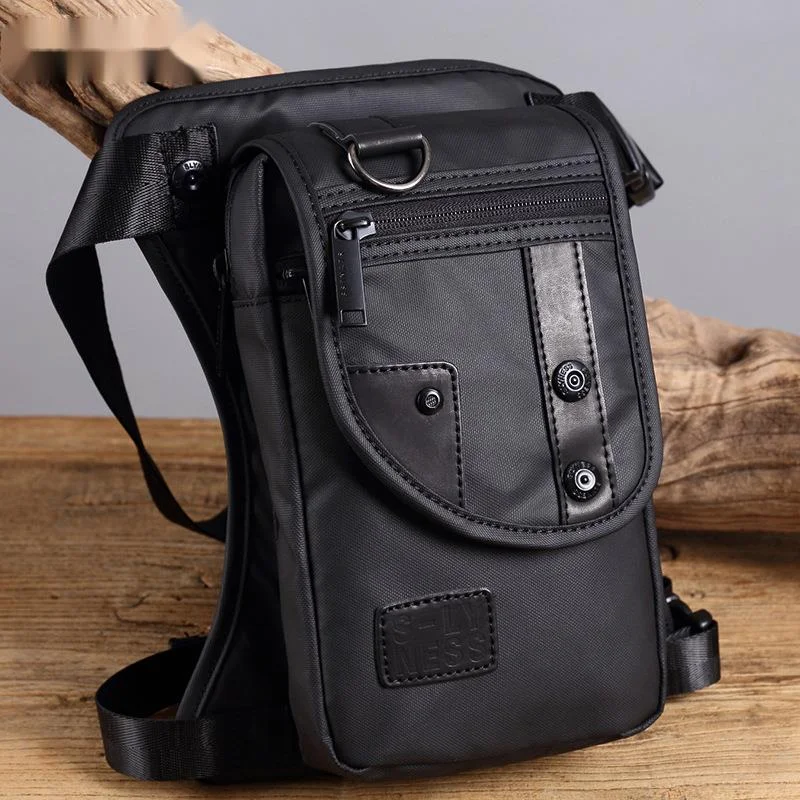 

Men's Outdoor Drop Leg Straddle Cross Waistpack Durable Chest Bag Fannypack Designer Men Fanny Pack Waist Purse Travel Wallet