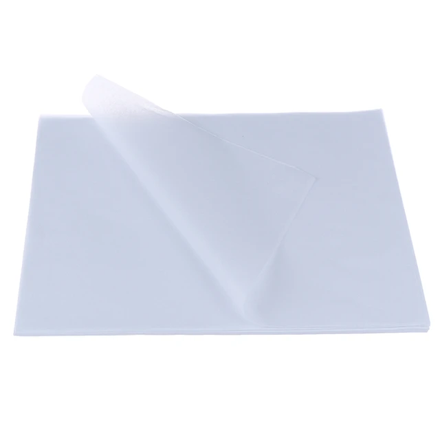 Papel de calco de 400 hojas, papel de caligrafía translúcido blanco para  trazar, papel de transferencia de arquitectura de caligrafía para imágenes  de