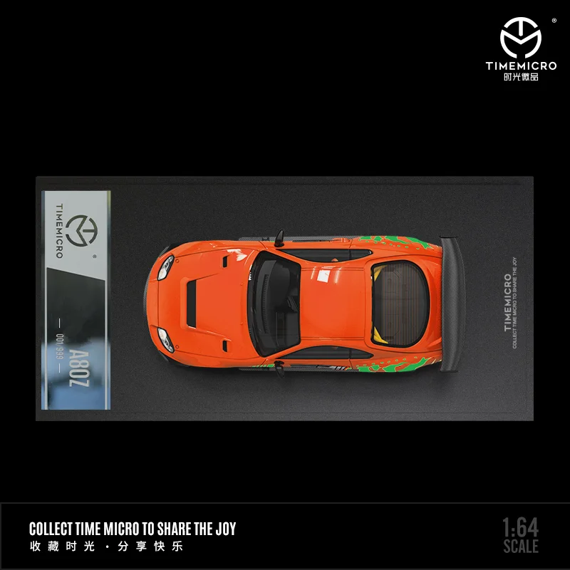 Time Micro 1:64 A80Z Fast and Furious Alloy Diecast Model Car,Alloy Car Model For Collection & Display& Gift 4