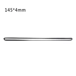 Durable 4mm Wide Flat Cassette Machine Rubber Belt (145mm)