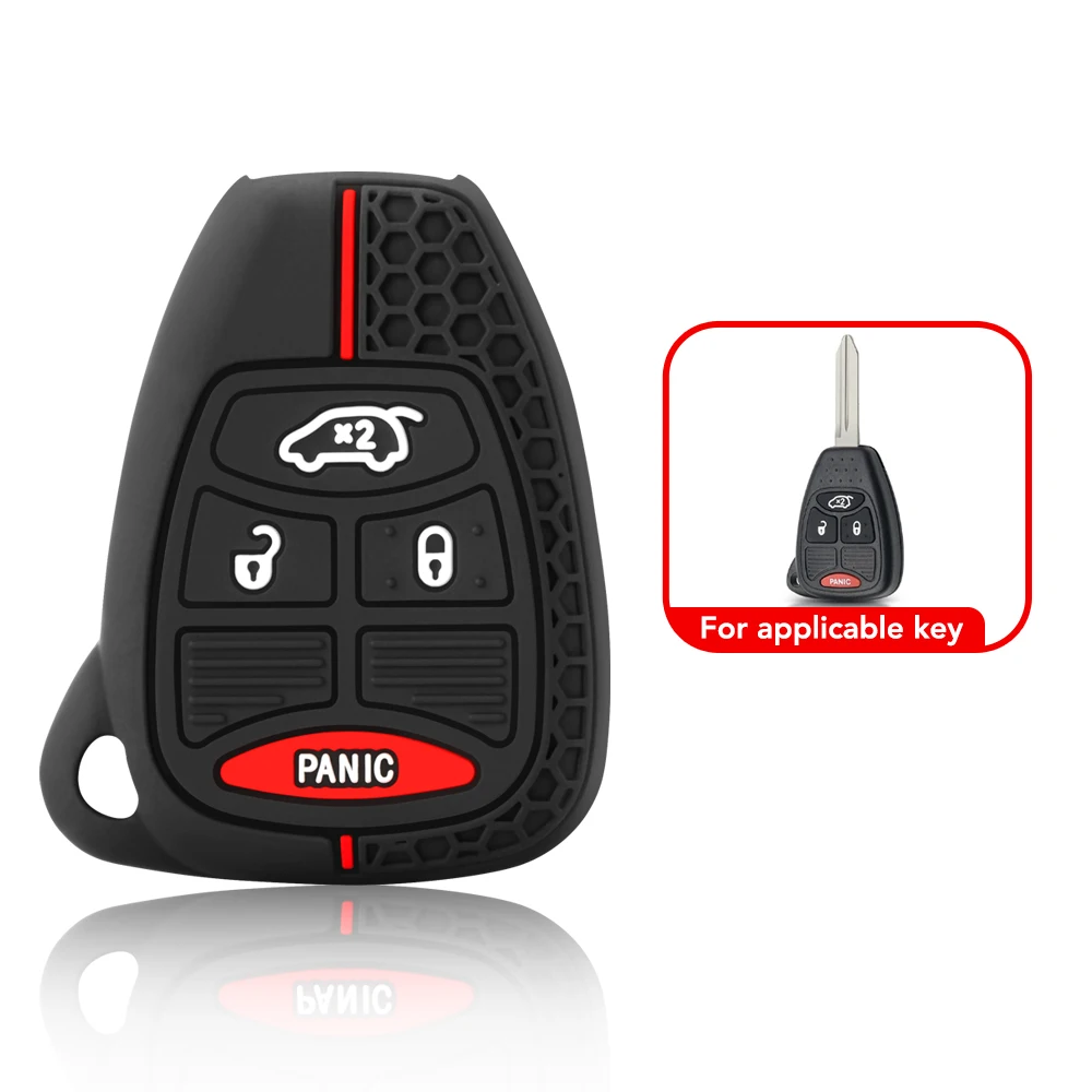 Premium Silicone Car Key Cover and Holder