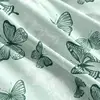Kuup 1pcs Cartoon Butterfly Fitted Sheet Queen Size Mattress Cover With Elastic Band Bed Sheet Twin Full Size（No Pillowcases） 6