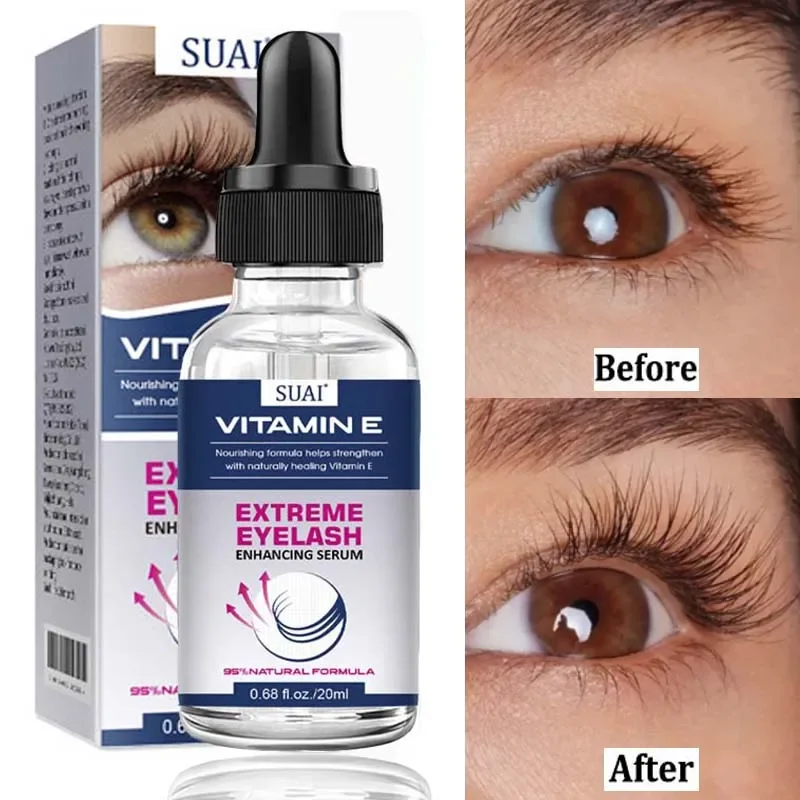 

Fast Eyelash Growth Serum Liquid Eyelash Eyebrow Enhancer Longer Thicker Eyelash Care Oil Lashes Lengthening Nourishing Serum
