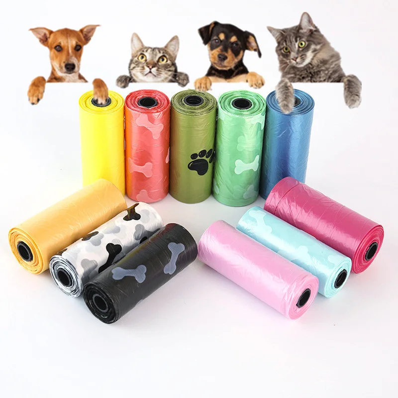 Sacchetto Di Cacca Di Cane Sacchetti Di Immondizia Per Rifiuti Di Animali Domestici Trasportino Per Esterni Rifiuti Di Pulizia Biodegradabili Pick Up 