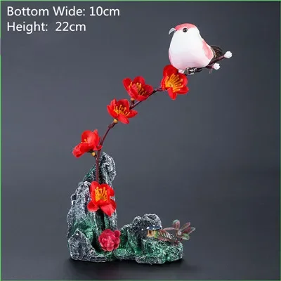 restaurant plate tray dish decorate Plum Peach blossom flower tree seafood sushi decoration ornamental artificial chef tools