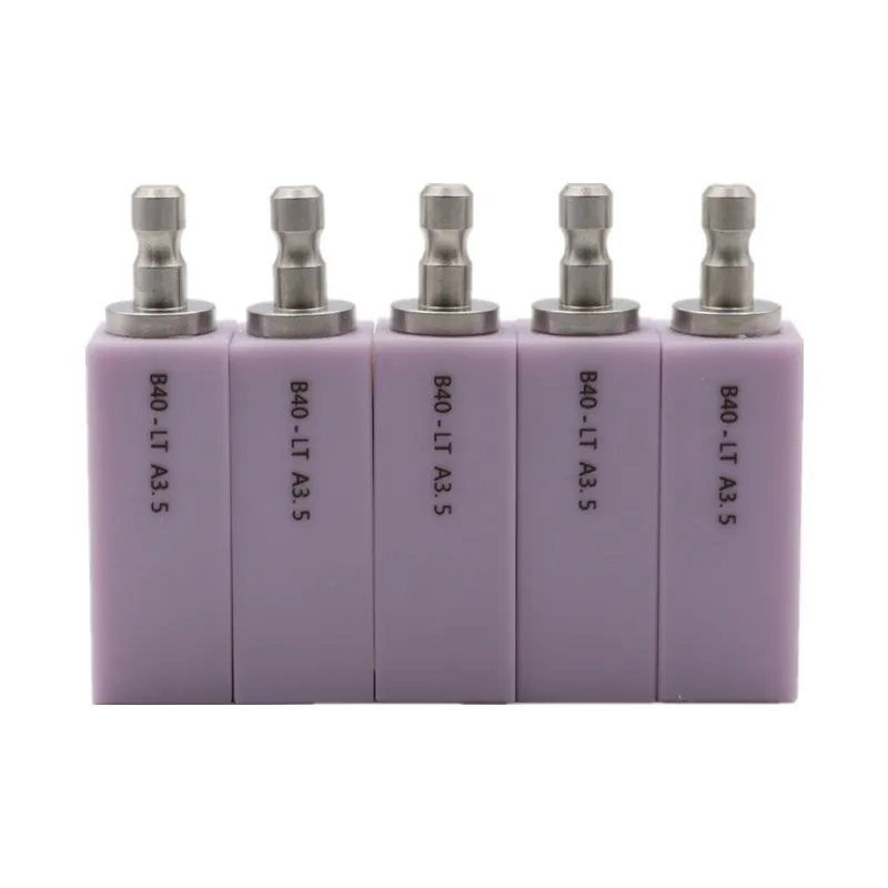 5PC CAD CAM Lithium Disilicate For Veneer/Inlay/Anterior Tooth Crown ...