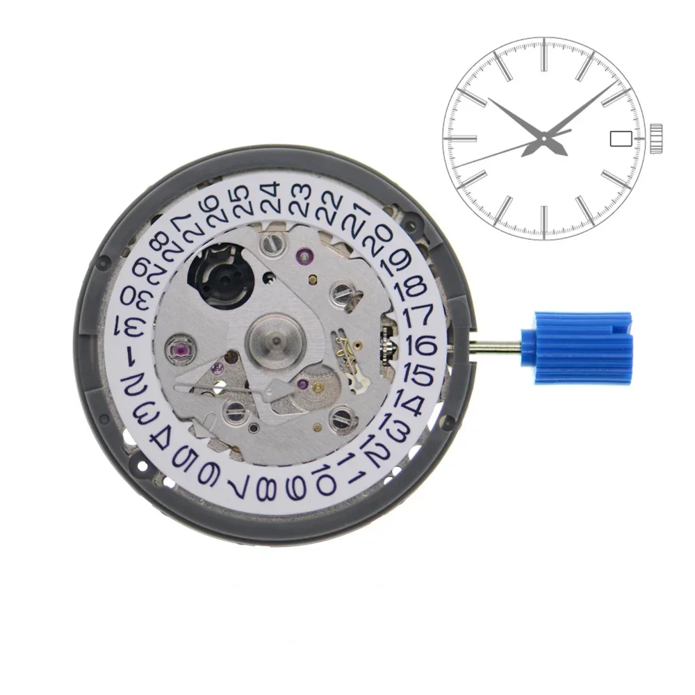 Giappone Nh35 Movimento Meccanico Automatico Ad Alta Precisione Japona Seiko Tmi Nh35A-3 Orologio Calendario Meccanismo Polso Giorno Data Set