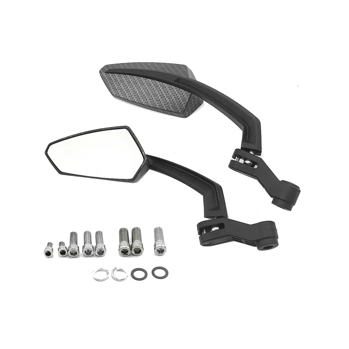 

Универсальные боковые зеркала на руль мотоцикла, Задние Зеркала, принадлежности для мотоцикла