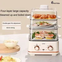 Electric steamer household multi-layer large capacity electric steamer steamed vegetables all-in-one pot small steamer 1