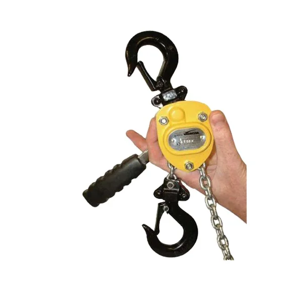 Portable Chain Hoist Light Weight Lifting Equipment 250kg 500kg Manual Lever Chain Block 3