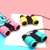 Focal Adjustable Children Telescope Toy Game Props Birthday Present for Entertaining Bird Watching (Pink) 4