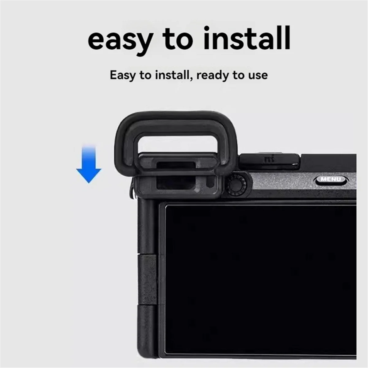 A04R-EP20 EyeCup Viewfinder Eyepiece for Sony 6700 A6700 Digital Camera Replace FDA-EP20