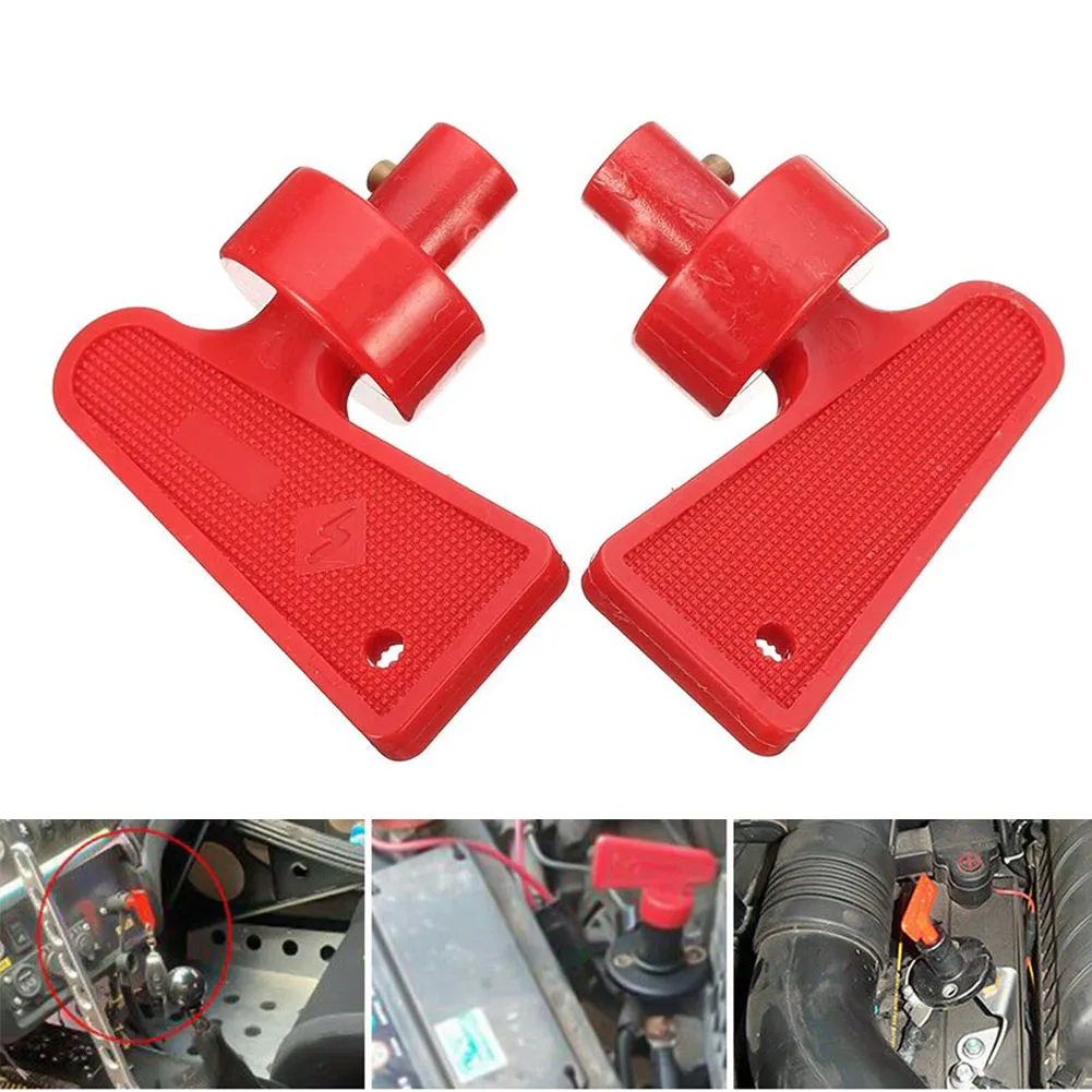 Keys Cut Off Switch Key For Battery Isolator Switch For Car Van Boats Replace Replacement Spare Key ABS Plastic 4x red spare keys for battery isolator switch power kill cut off switch car boat