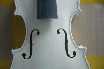 New unvarnished white violin copy of Amati model 1566 ,