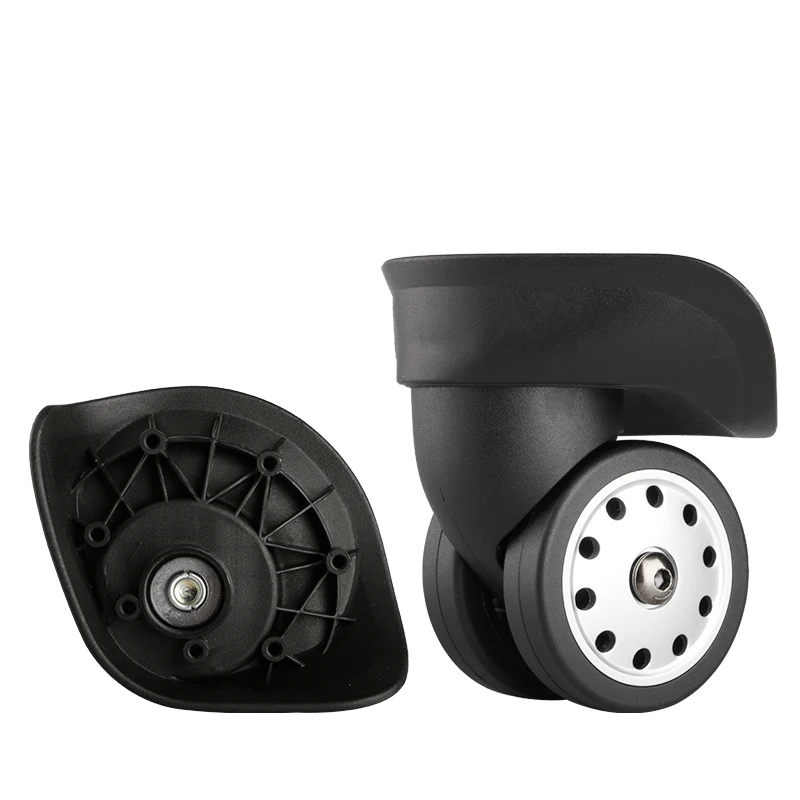 W046 Luggage Wheels Accessories Universal Wheel Trolley Case Repair Travel Password Box Wheel Replacement Caster Suitcase Caster