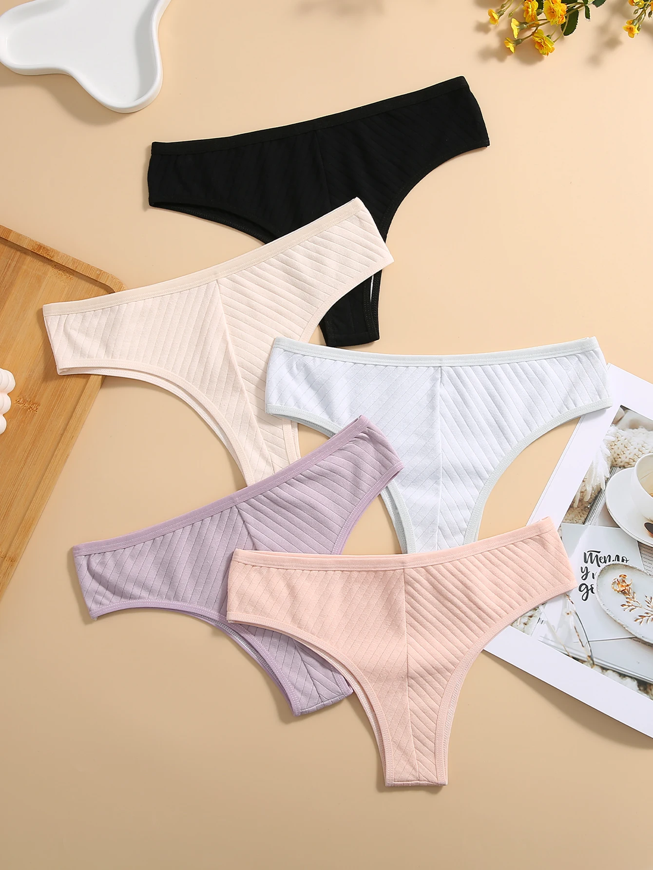 VOOKIIMO Bragas De Algodón De Alta Calidad Para Mujer, Ropa Interior