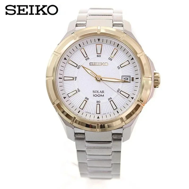 Seiko Original Japan Men's Quartz Watch Solar Series 10Bar