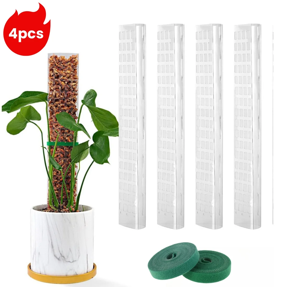 4Pcs-Moss Pole