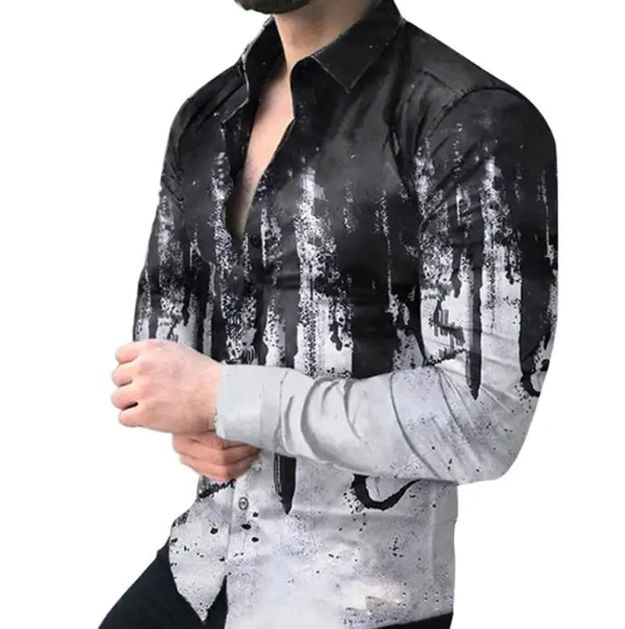 

Leisure men's long sleeved customized shirt