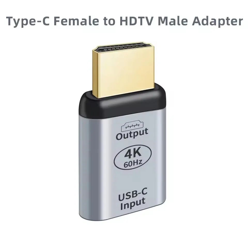4K 60Hz High-Speed USB-C to HDMI Adapter – Plug & Play