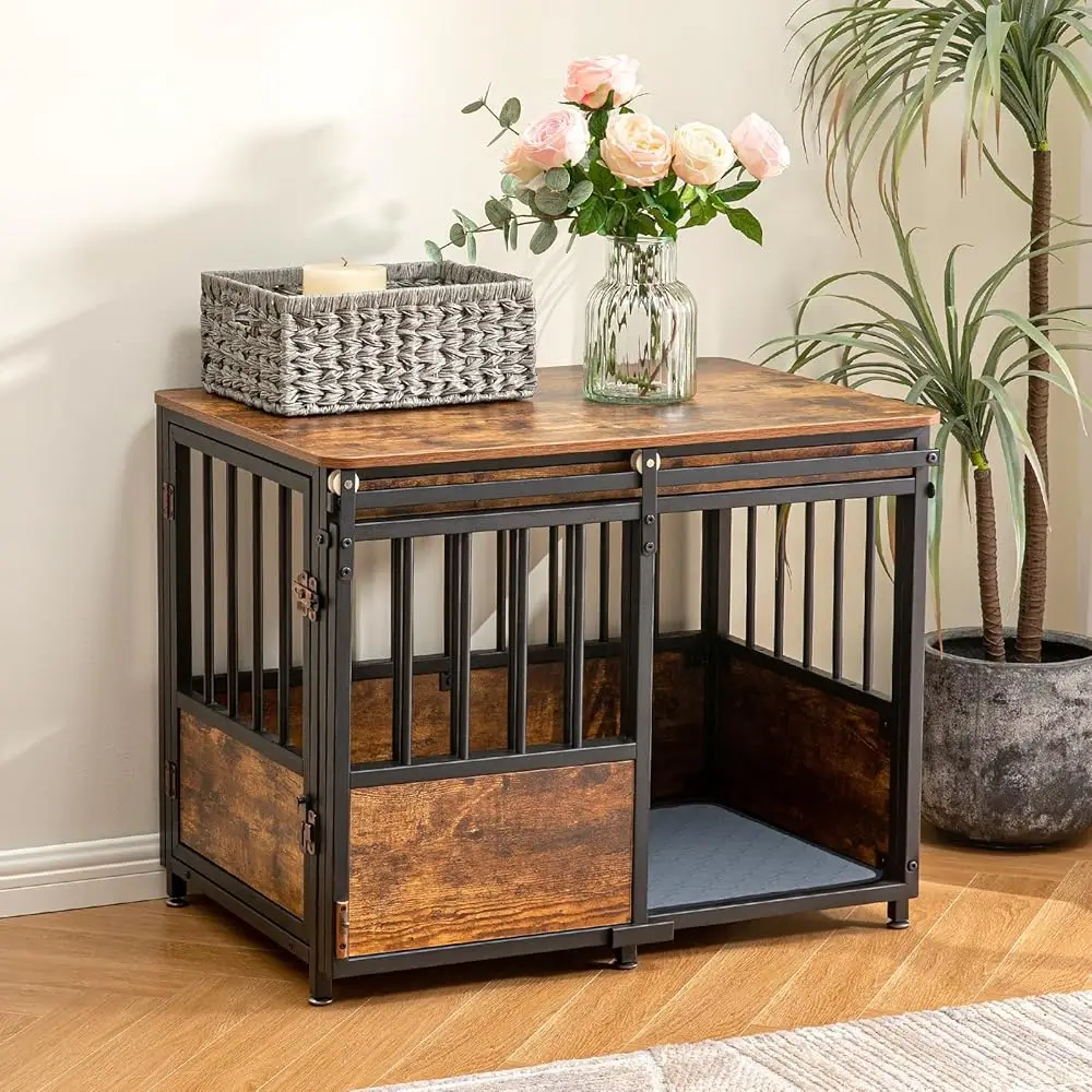Wooden Dog Crate Furniture Kennel 1