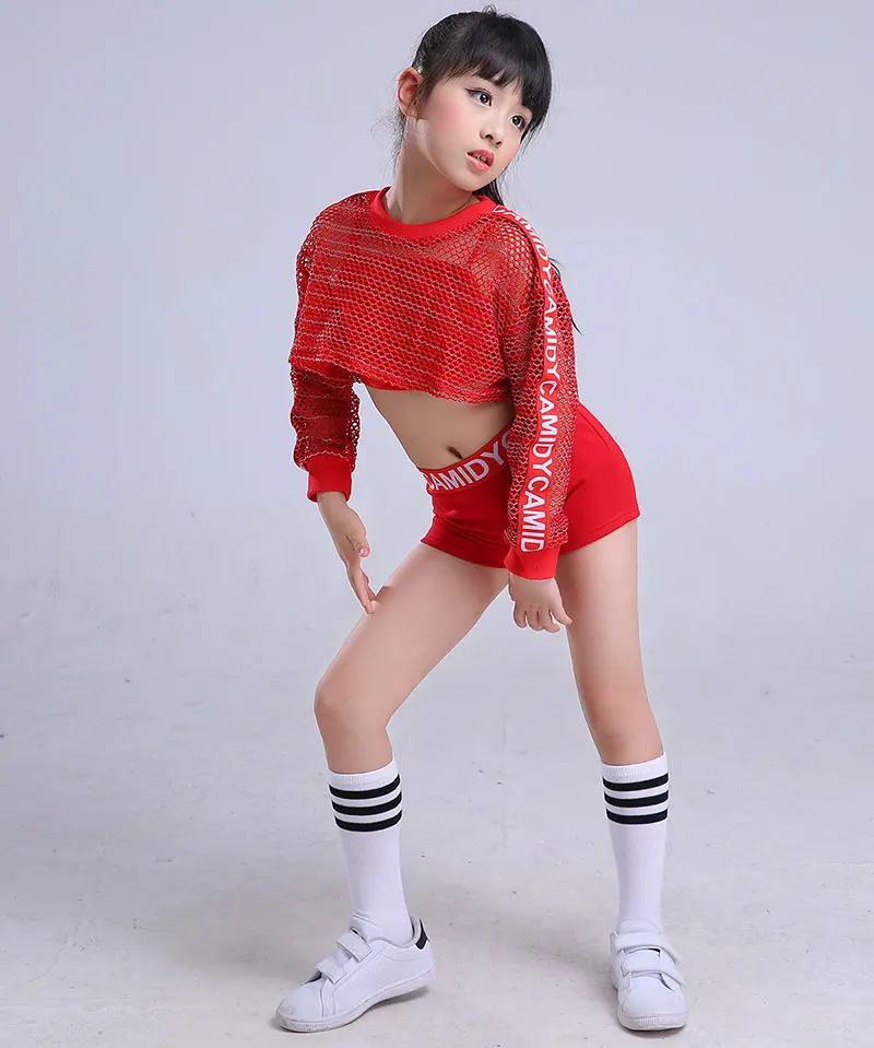 Girl Dance Costume Children Costumes Girl Jazz Dance Costumes for Boys Jazz Dance Costume Girls Street Performance Clothing Boys Hip Hop Girl Modern Set