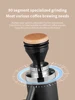 STARSEEKER Electric Coffee Grinder 64MM Titanium Alloy Flat Titanium Burr Stepless Fineness Adjustment Portable Household Black 4
