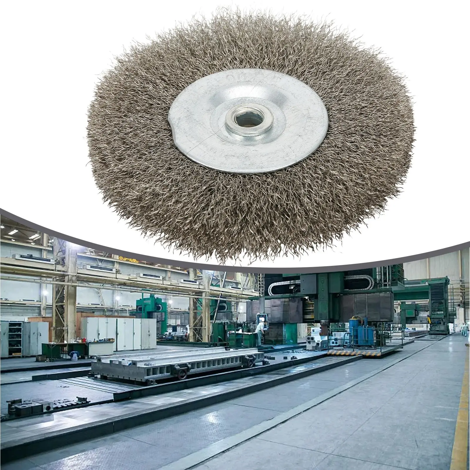 

Professional 3In Flat Stainless Steel Wire Wheel Brush Ideal for Roughening for Adhesion and Appearance Finishing
