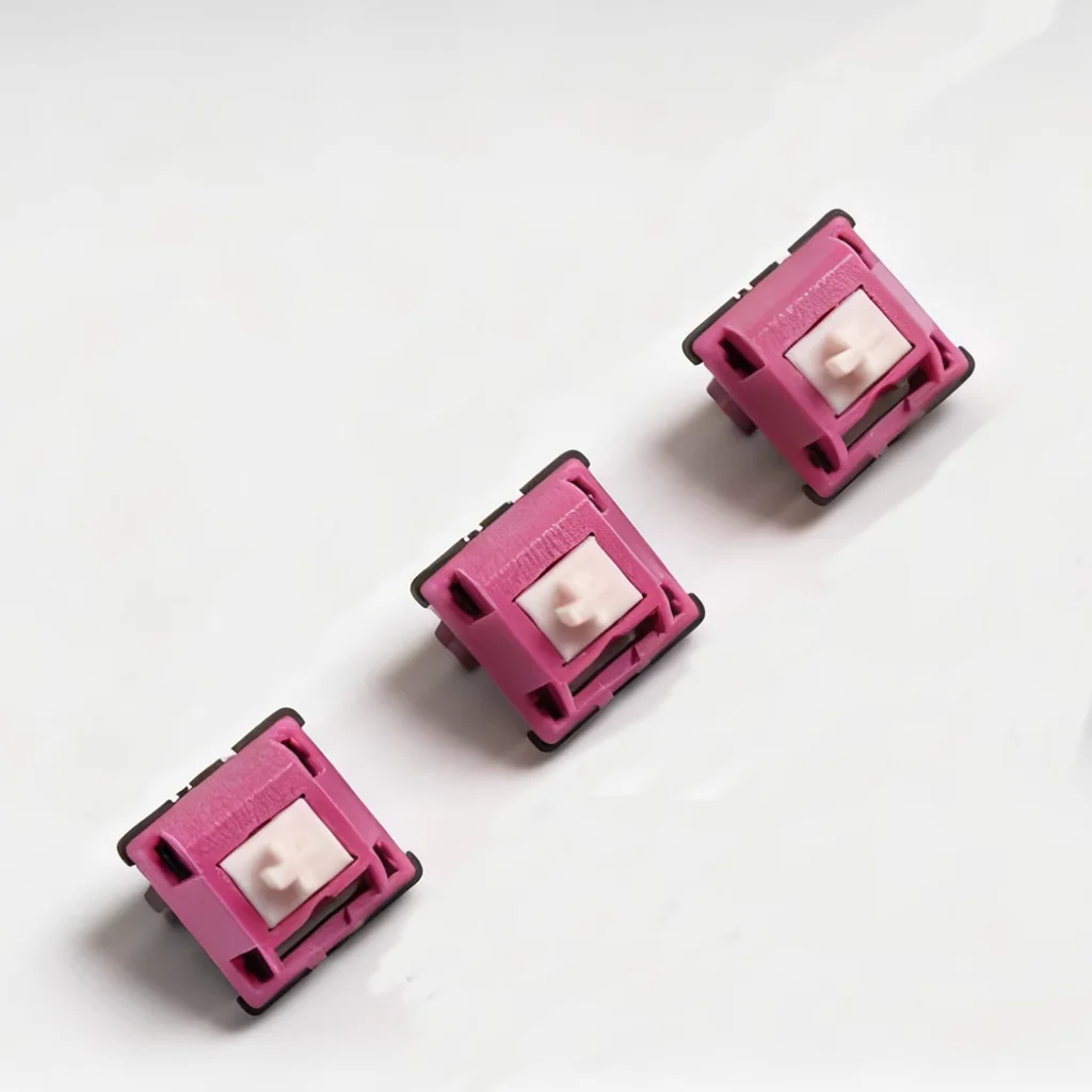 BSUN HEIMAO 베리드 치즈 스위치 4.0mm 키 트래블 무음 키보드 스위치 개선된 POM LY 게이밍 기계식 키보드 스위치