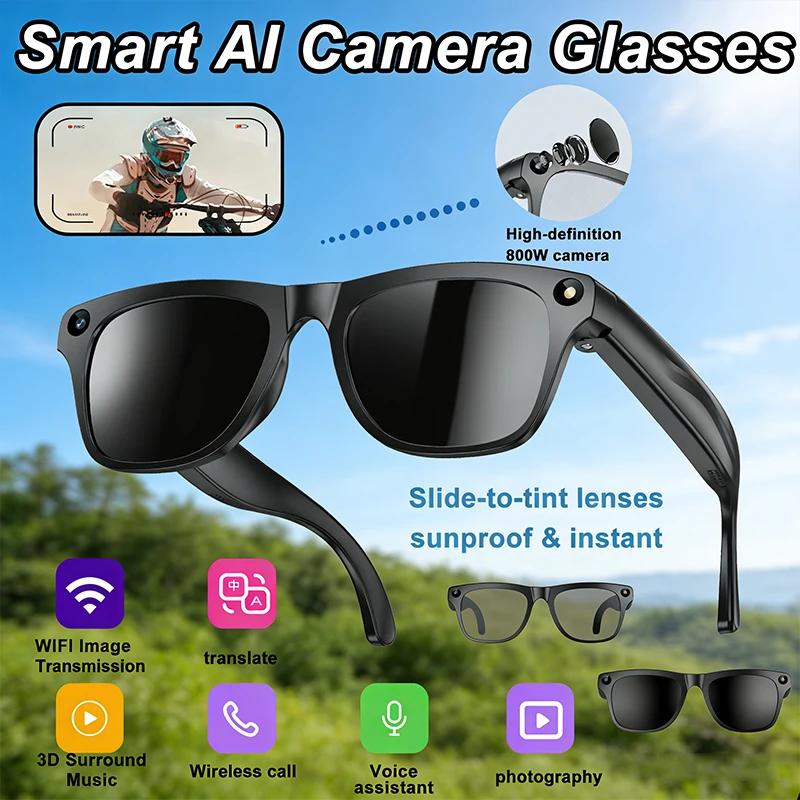 Xiaomi AI Glasses : de nouvelles lunettes AI avec caméra et gradation électrique