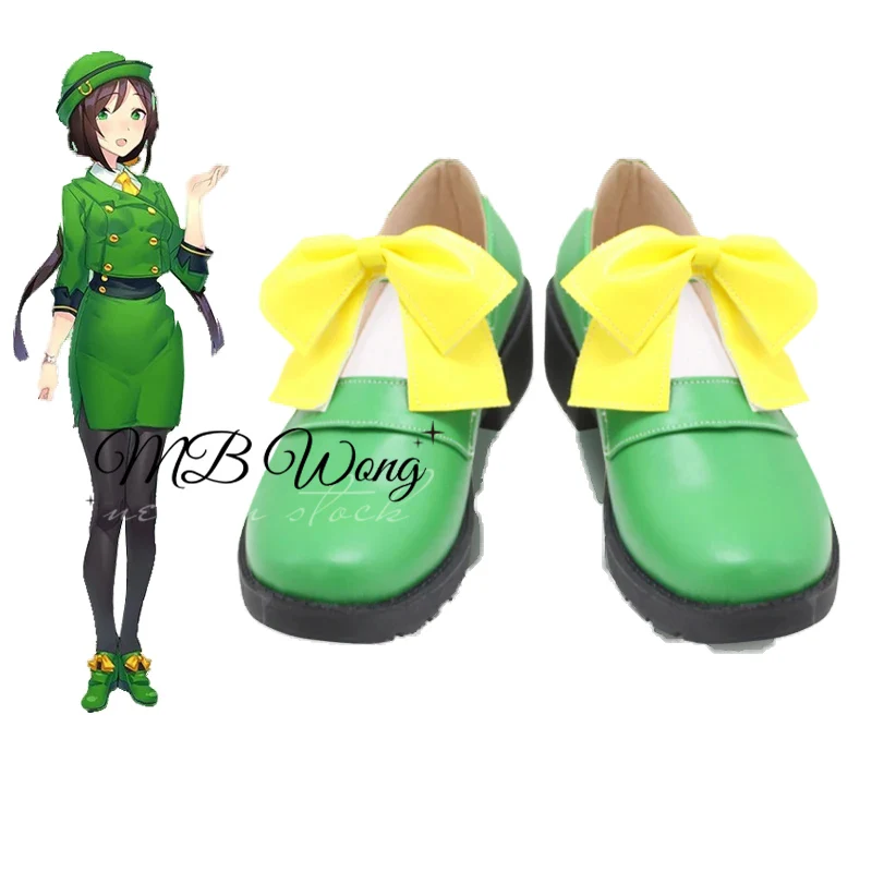 

Uma Musume Pretty Derby Hayakawa Tazuna Cosplay Shoes Halloween Costume Accessory Prop Custom Made