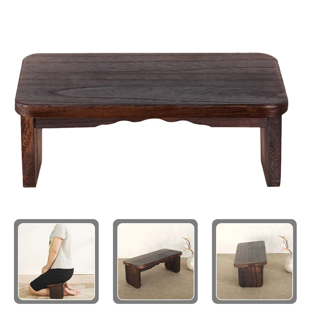 Meditation Stool Foldable Wood Stool Portable Wood Stool Kneel Mat Stool Wood Stools