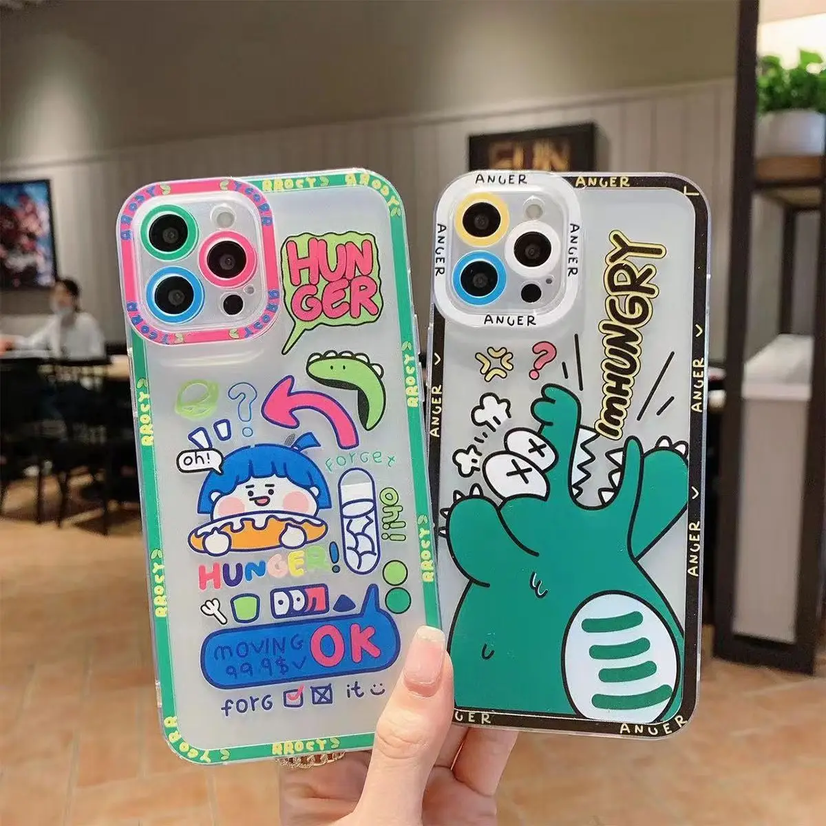 Per Oppo Find X5 Case Find X3 Pro Cover Cute Graffiti Label Tide Crocodile Per Oppo Find X3 Lite Find X2 Lite X2 Neo Soft Cover
