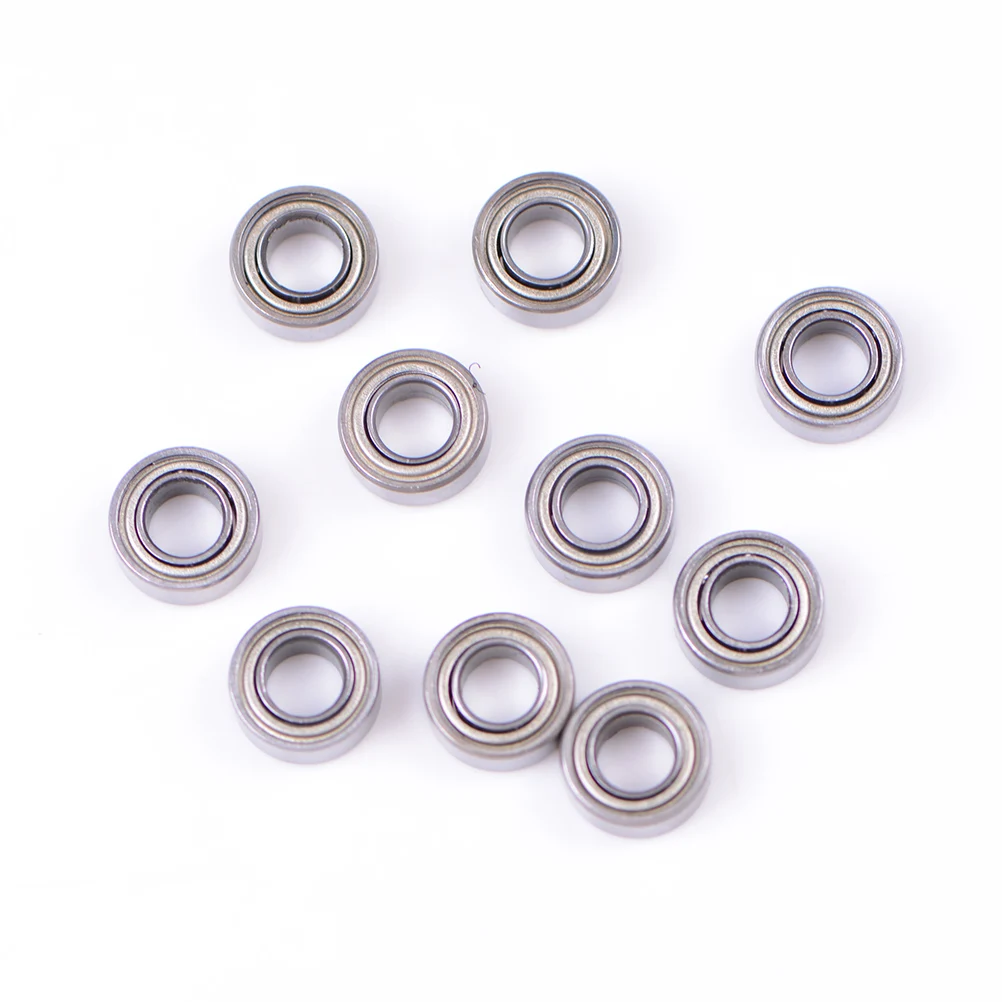 MR105ZZ L-1050 MR105 Deep Groove Miniature Ball Bearings Rubber Sealed Bearing 5x10x4mm 10Pcs