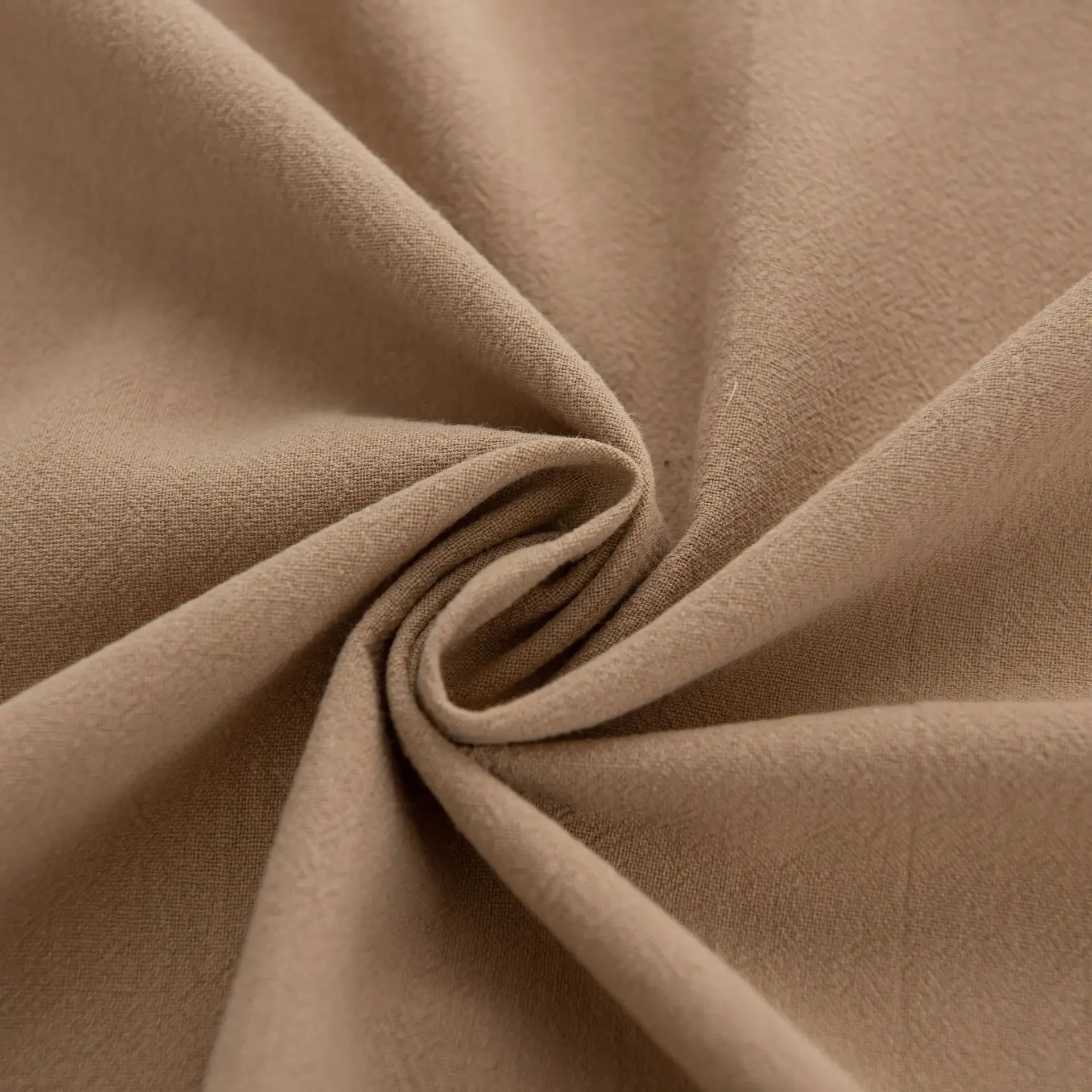 

100% хлопок, однотонная телесная льняная ткань, органический материал для штор, ткань для одежды, ширина 140 см, продано измерителем