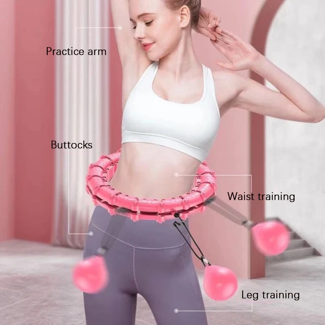 Fitness Smart Sport Hoop Thin Waist Exercise Detachable Massage Hoops Fitness Equipment Gym Home Training Weight Loss Fitness 4
