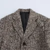 BM&MD&ZA 2024 Autumn New Women's Clothing Style Commuting Leisure Fashion with Belt Diagonal Loose Waist Suit Coat 6