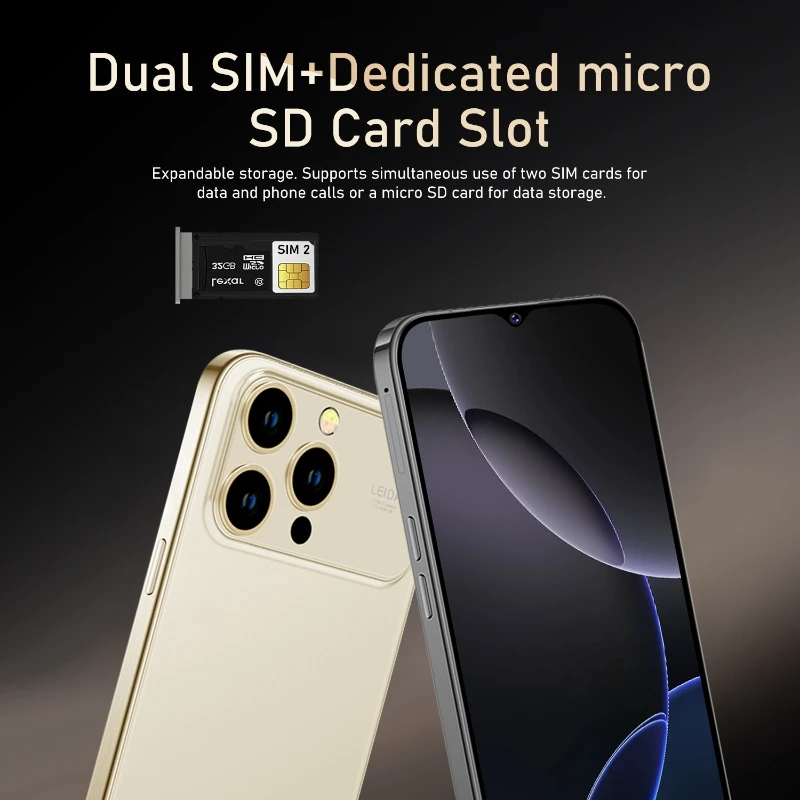 Global Vision i17 Pro Max Smartphone Android 12 4GB RAM 128GB ROM