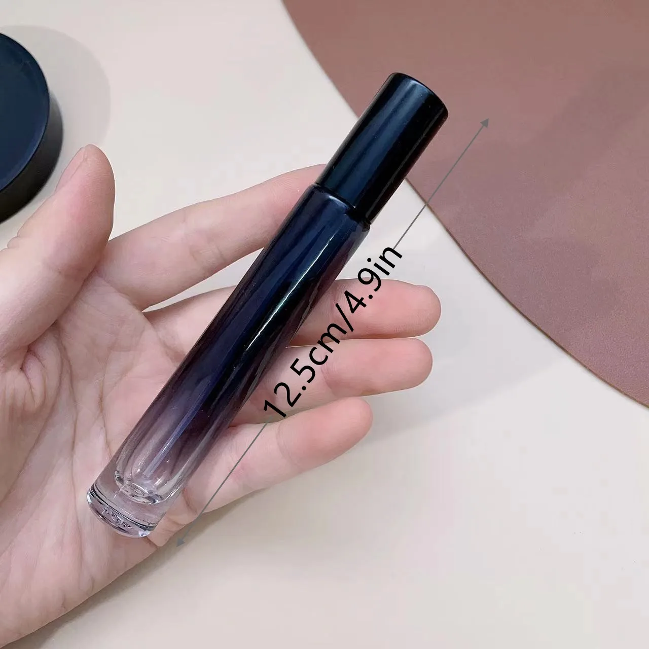 10ML Premium Refillable Glass Perfume Bottle with Portable Atomizer | Mini Transparent ... - SKU RGPB1821 - UGI Packaging