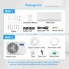 18000 BTU 230V 19 SEER Efficient Ductless Mini Split Inverter Plus System with Heat Pump, 24 HourTimer, Auto Defrost, Sleep Mode 6