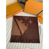 Spot retro classic black grey light milk tea cashmere scarf, women's internet famous shawl, wool warm scarf - Image 4
