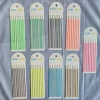 9 Packs Transparent Sticky Notes Self-Adhesive Reading Book Annotation Notepad Bookmarks  Kawaii School Supplies 3
