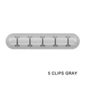 5 Clips Grey