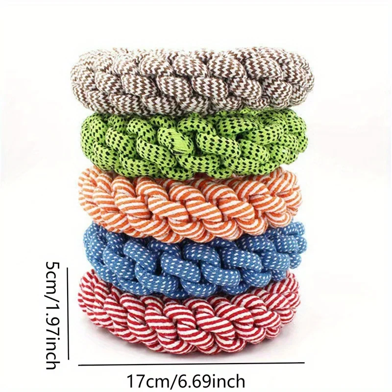 Bite-Resistant &Durable Chew-Proof Rope Knot Dog Toy - Heavy-Duty Interactive Chew Toy for Medium &Large Dogs (Golden Retriever)