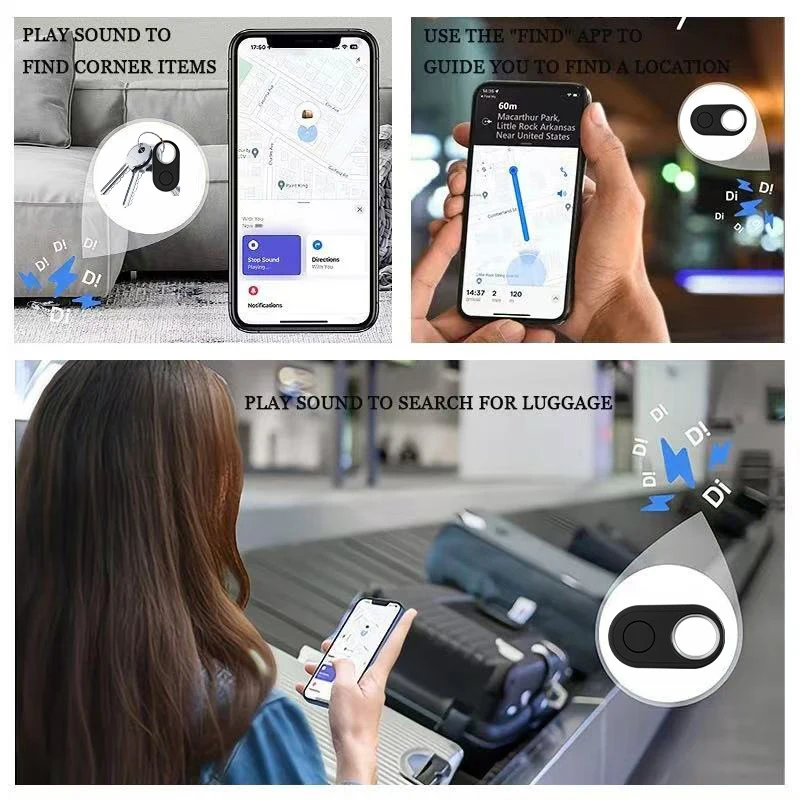 Android GPS Tracker Bluetooth Finder Global Positioning Anti Lost Smart Tag