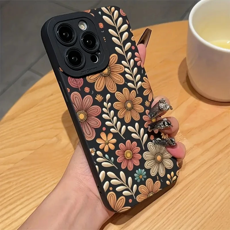 Vintage Sunflower Phone Case - Elegant Protective Cover