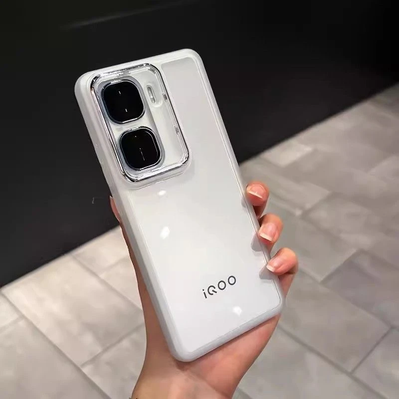 Transparent TPU Soft Silicone Shockproof Bumper Case with Camera Protection